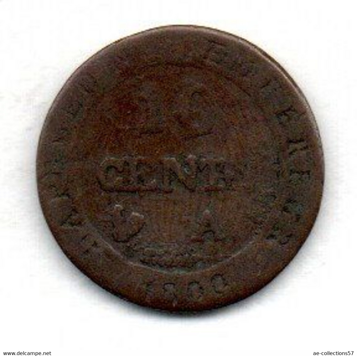 Napoléon I Er   -  10 Centimes 1808 A -  état  TB - 10 Centimes