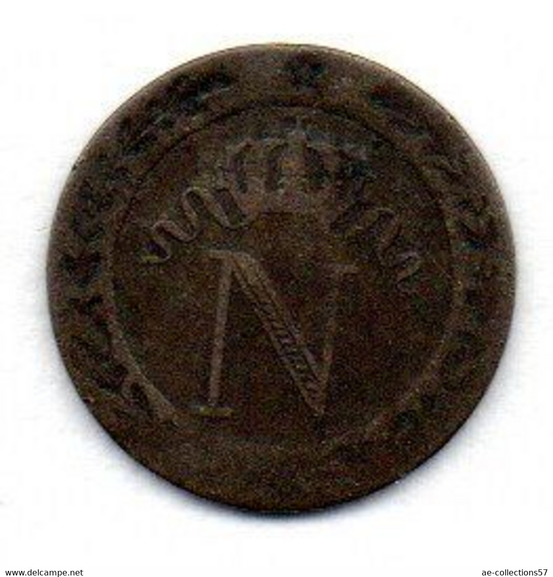 Napoléon I Er   -  10 Centimes 1808 A -  état  TB+ - 10 Centimes