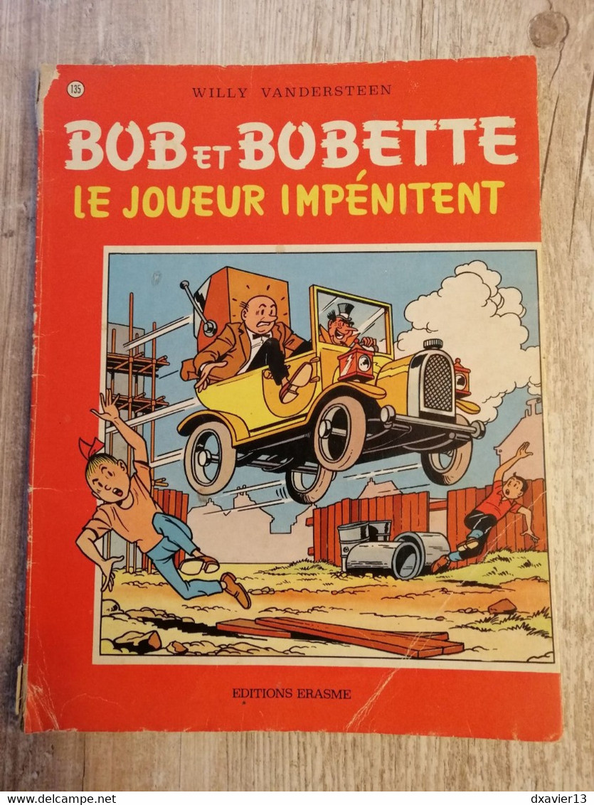 Bande Dessinée - Bob Et Bobette 135 - Le Joueur Impénitent (1982) - Bob Et Bobette