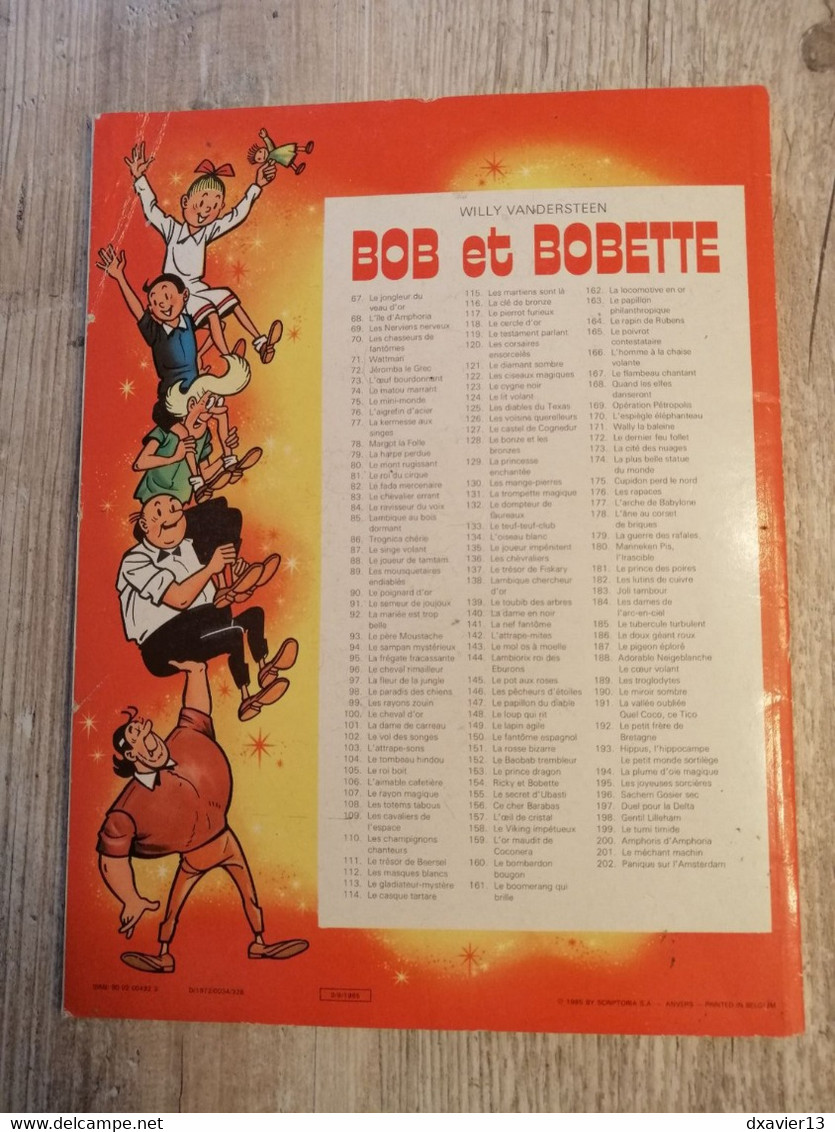 Bande Dessinée - Bob Et Bobette 136 - Les Chèvraliers (1985) - Bob Et Bobette