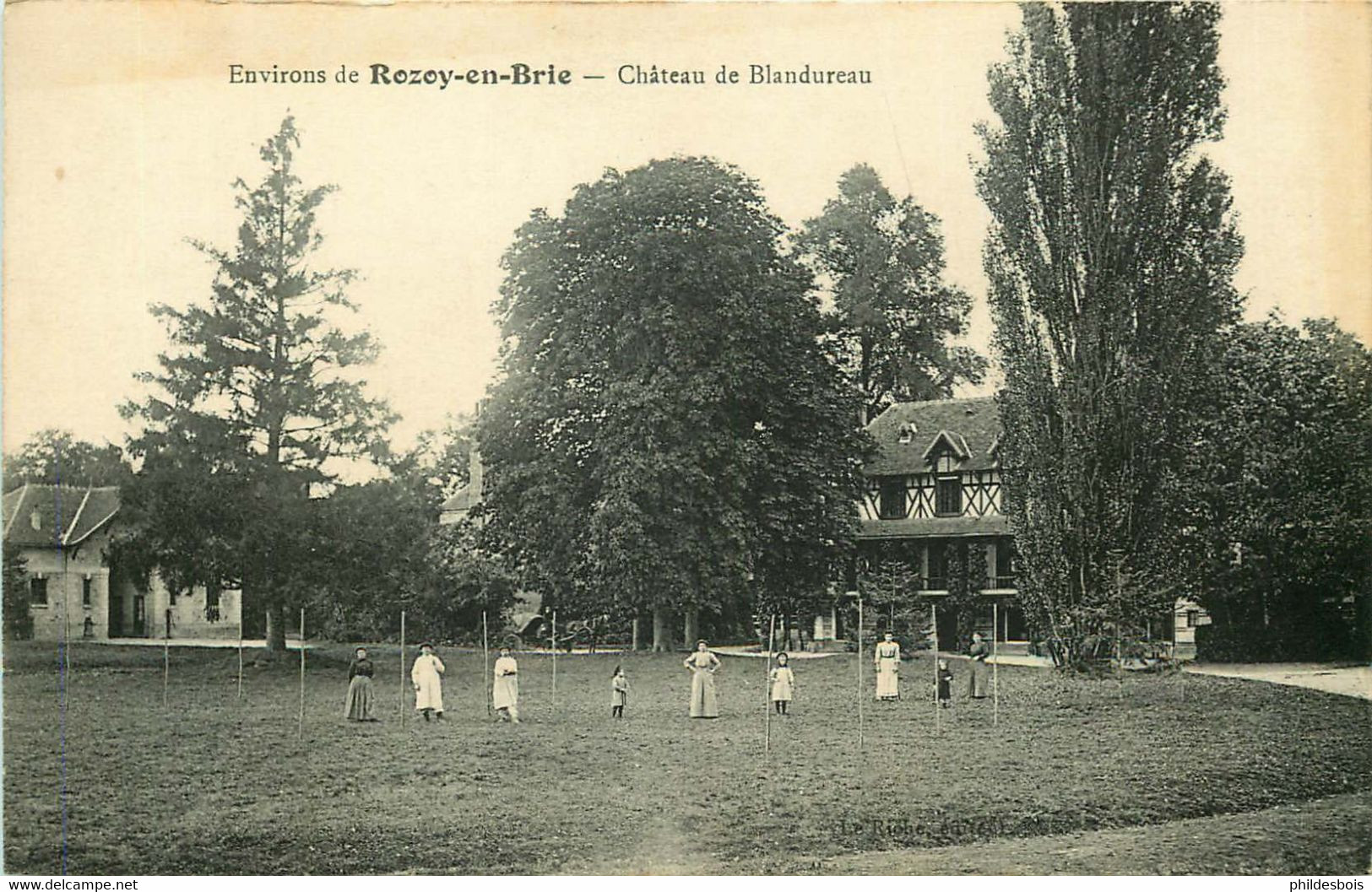 SEINE ET MARNE  ROZOY EN BRIE Chateau De Blandureau - Rozay En Brie