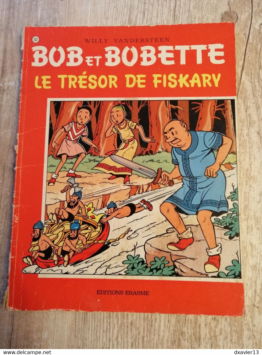 Bande Dessinée - Bob Et Bobette 137 - Le Trésor De Fiskary (1980) - Suske En Wiske