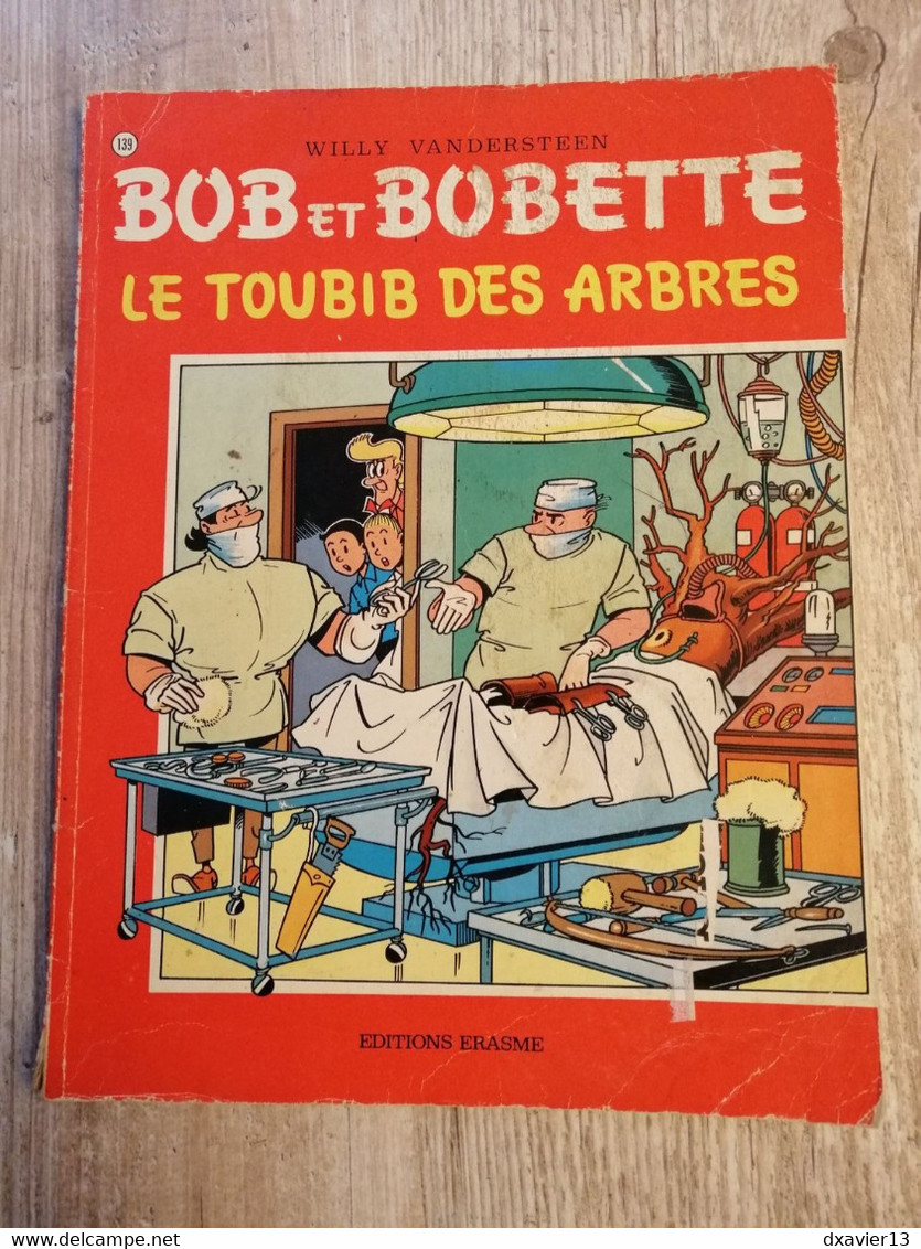 Bande Dessinée - Bob Et Bobette 139 - Le Toubib Des Arbres (1980) - Bob Et Bobette