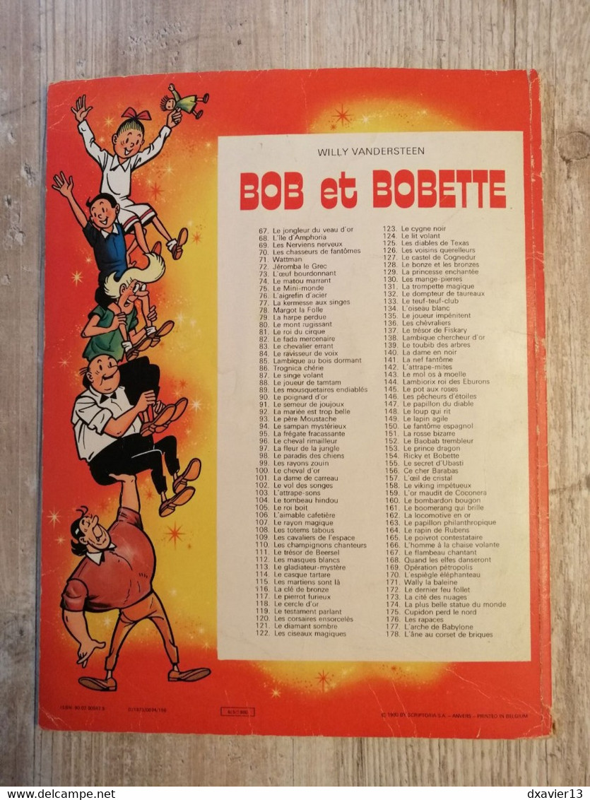 Bande Dessinée - Bob Et Bobette 142 - L'Attrape Mites (1980) - Bob Et Bobette