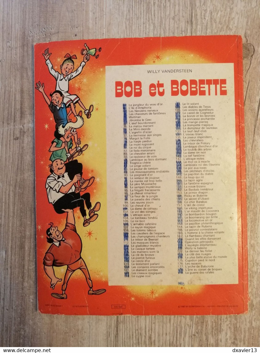 Bande Dessinée - Bob Et Bobette 143 - Le Mol Os à Moelle (1980) - Suske En Wiske