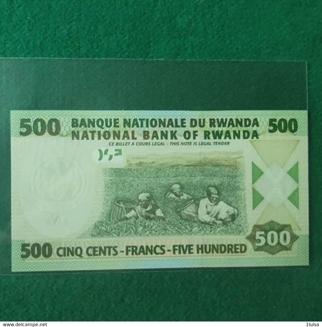 RWANDA 500 FRANCS  2004 - Ruanda-Urundi