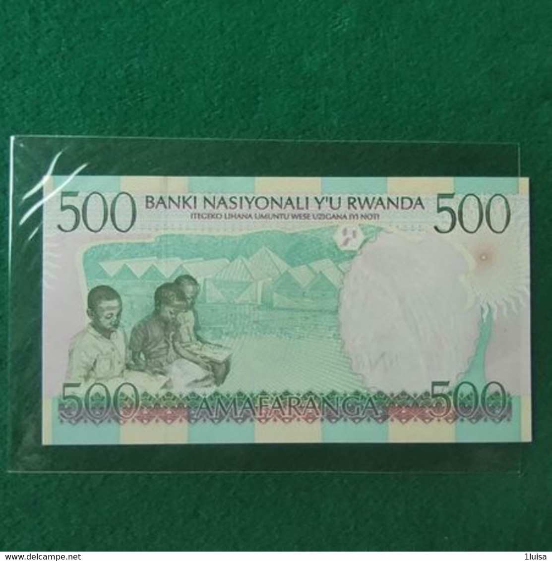 RWANDA 500 FRANCS  1998 - Ruanda-Burundi