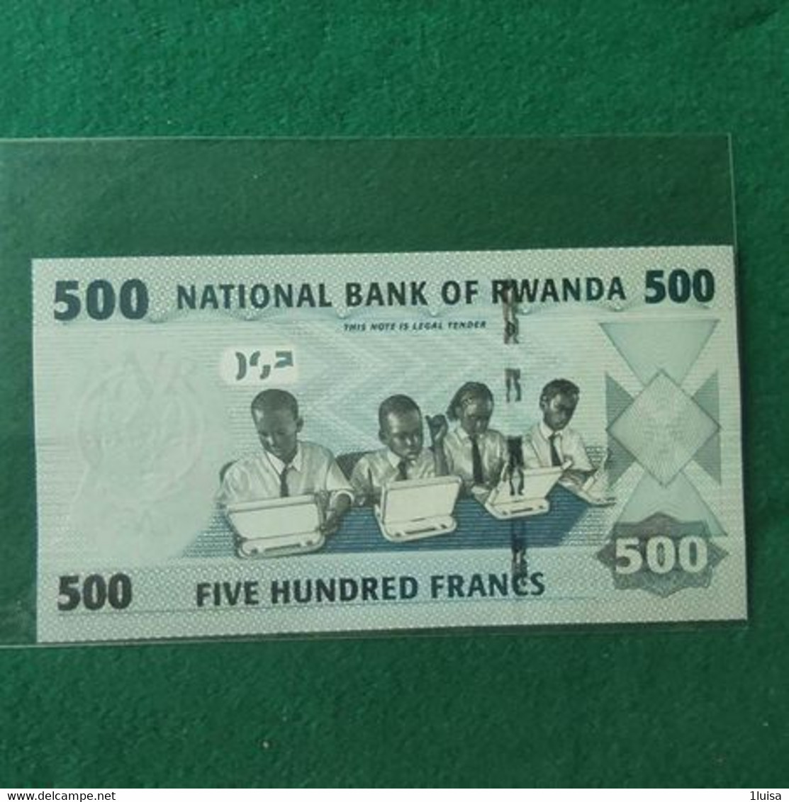 RWANDA 500 FRANCS  2013 - Ruanda-Burundi