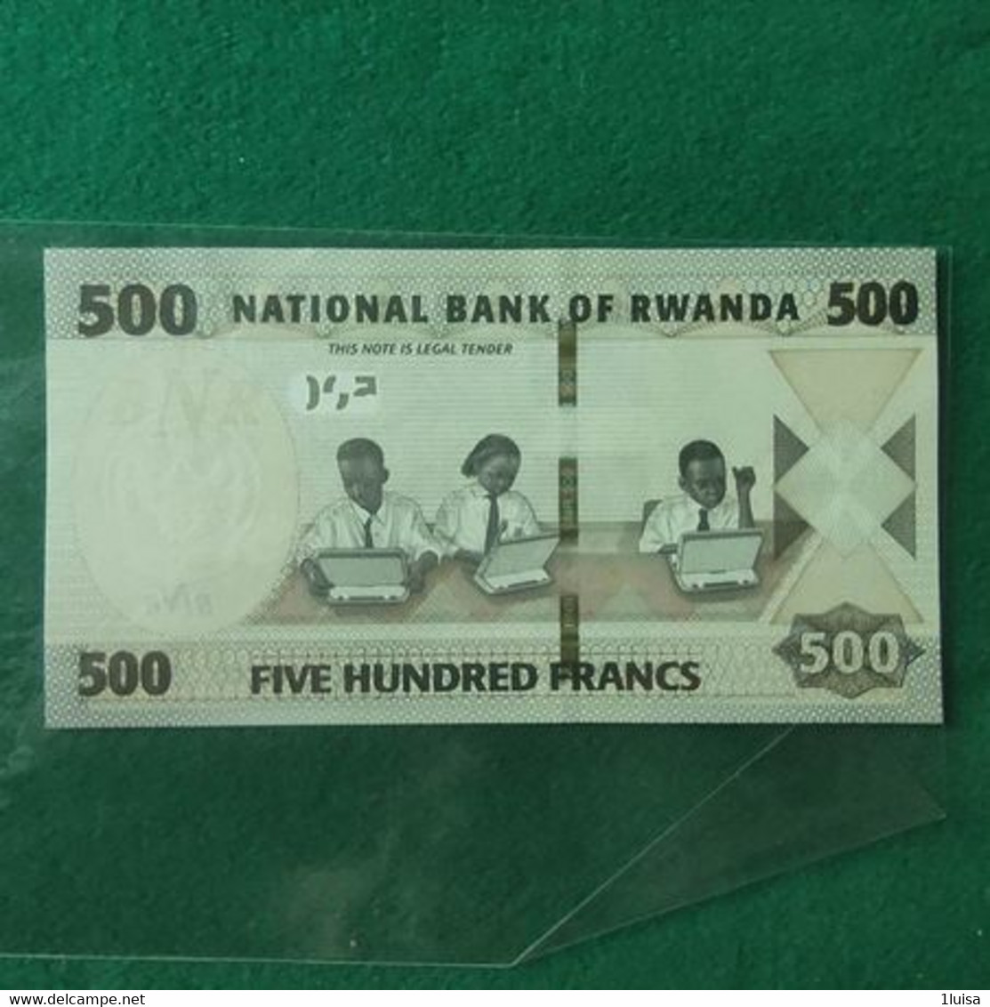 RWANDA 500 FRANCS  2019 - Ruanda-Urundi