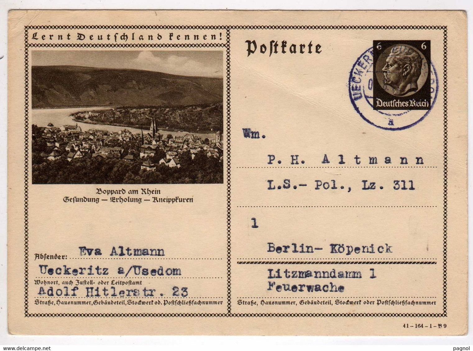 Entiers D'Allemagne : Lernt Deutschland Kennen : 41 -164 -1- B 9 - Other & Unclassified