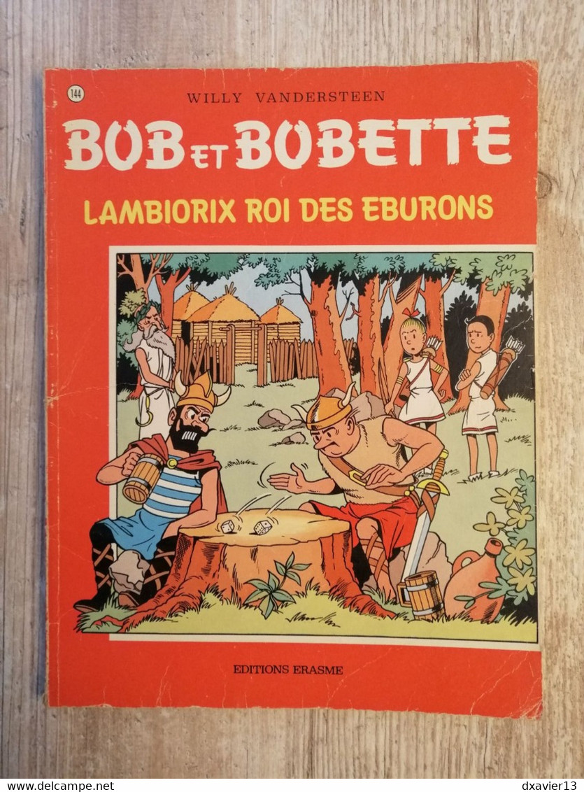 Bande Dessinée - Bob Et Bobette 144 - Lambiorix Roi Des Eburons (1980) - Bob Et Bobette