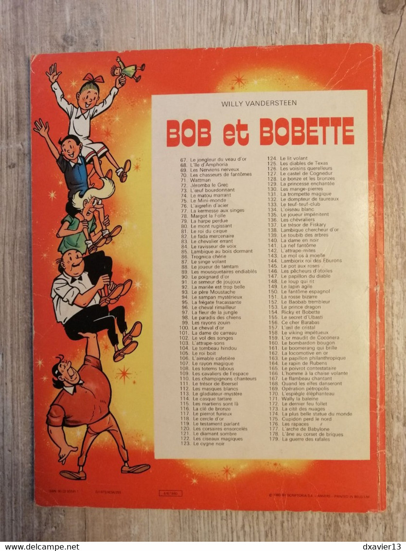 Bande Dessinée - Bob Et Bobette 144 - Lambiorix Roi Des Eburons (1980) - Bob Et Bobette