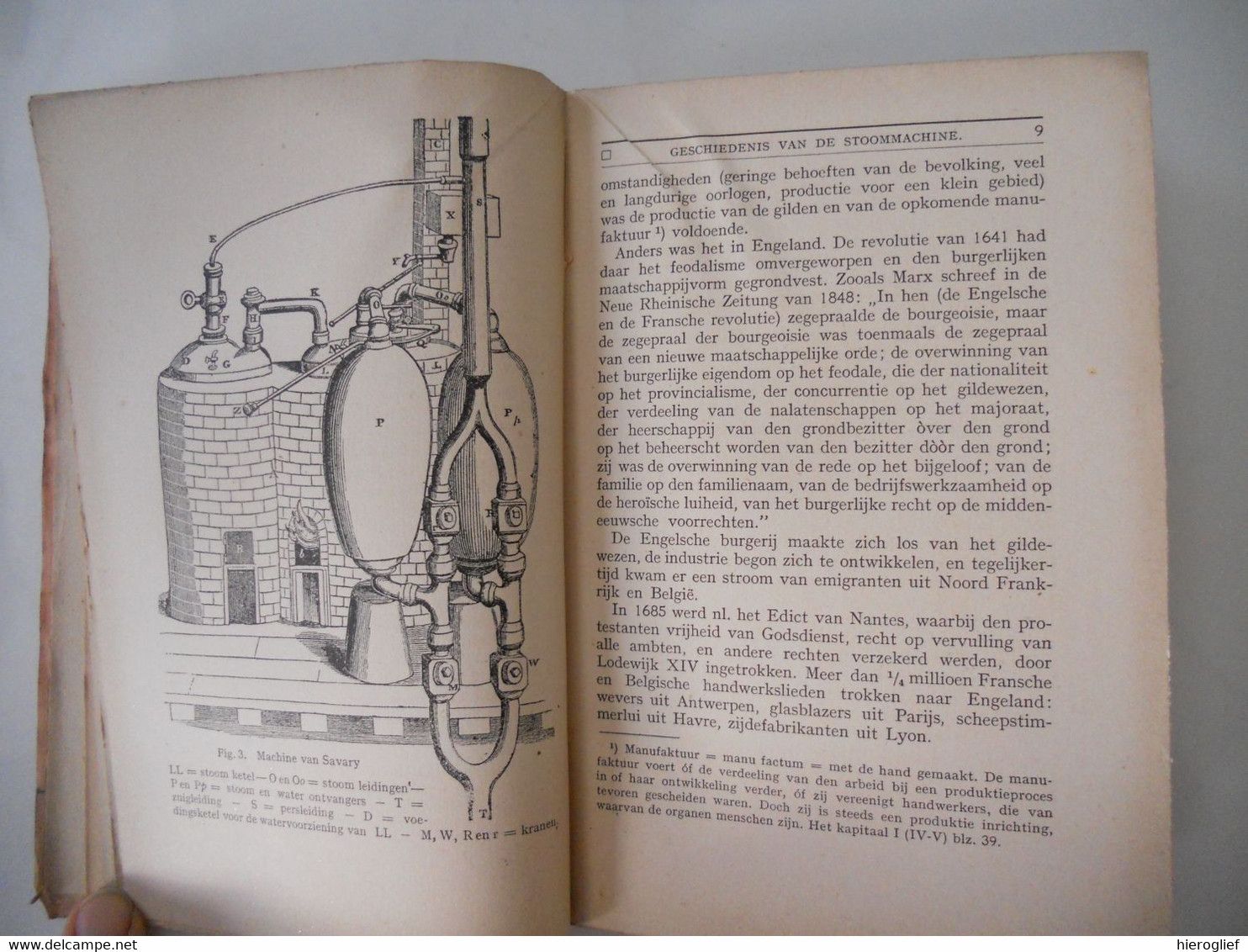 STOOM EN ELECTRICITEIT ALS SOCIALE KRACHTEN Door Ir. P. Schut Stoommachine   1924 - Sachbücher