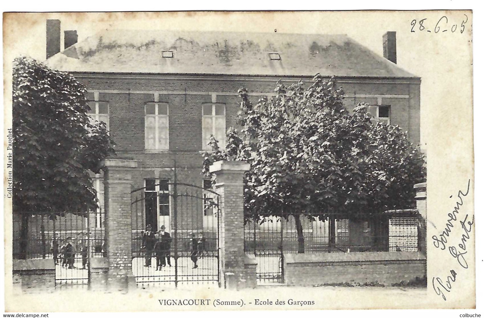 80 - VIGNACOURT +++ Ecole Des Garçons +++ - Vignacourt