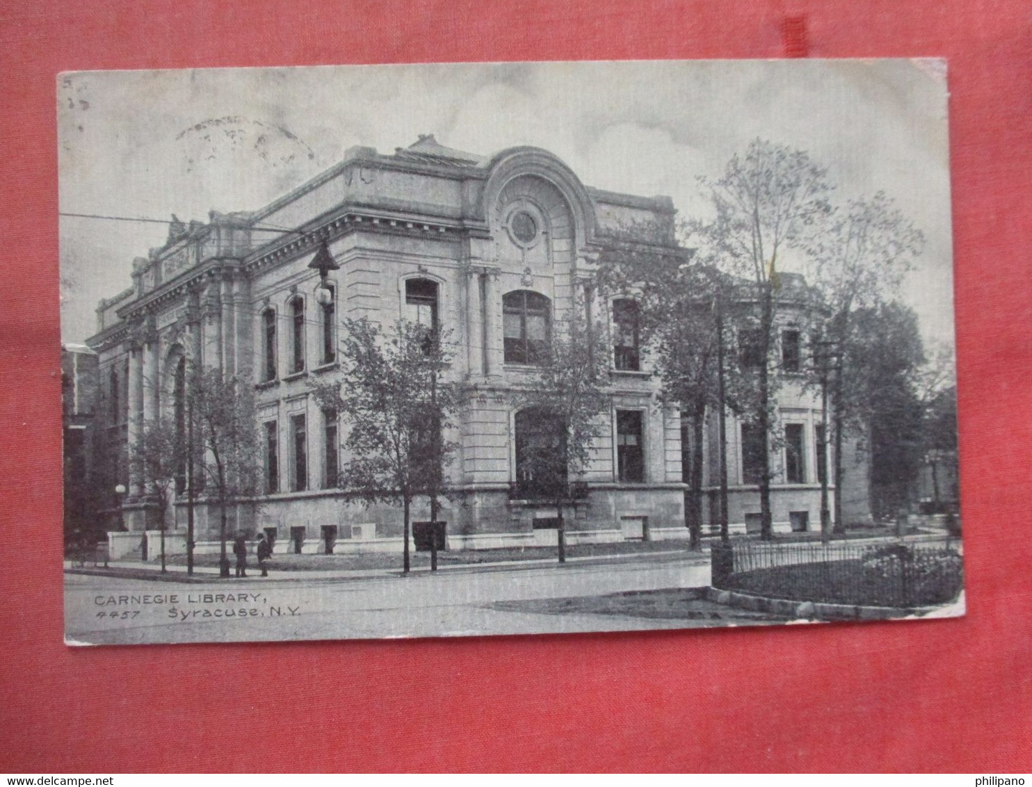 Carnegie Library.  Syracuse   New York      Ref  5342 - Syracuse