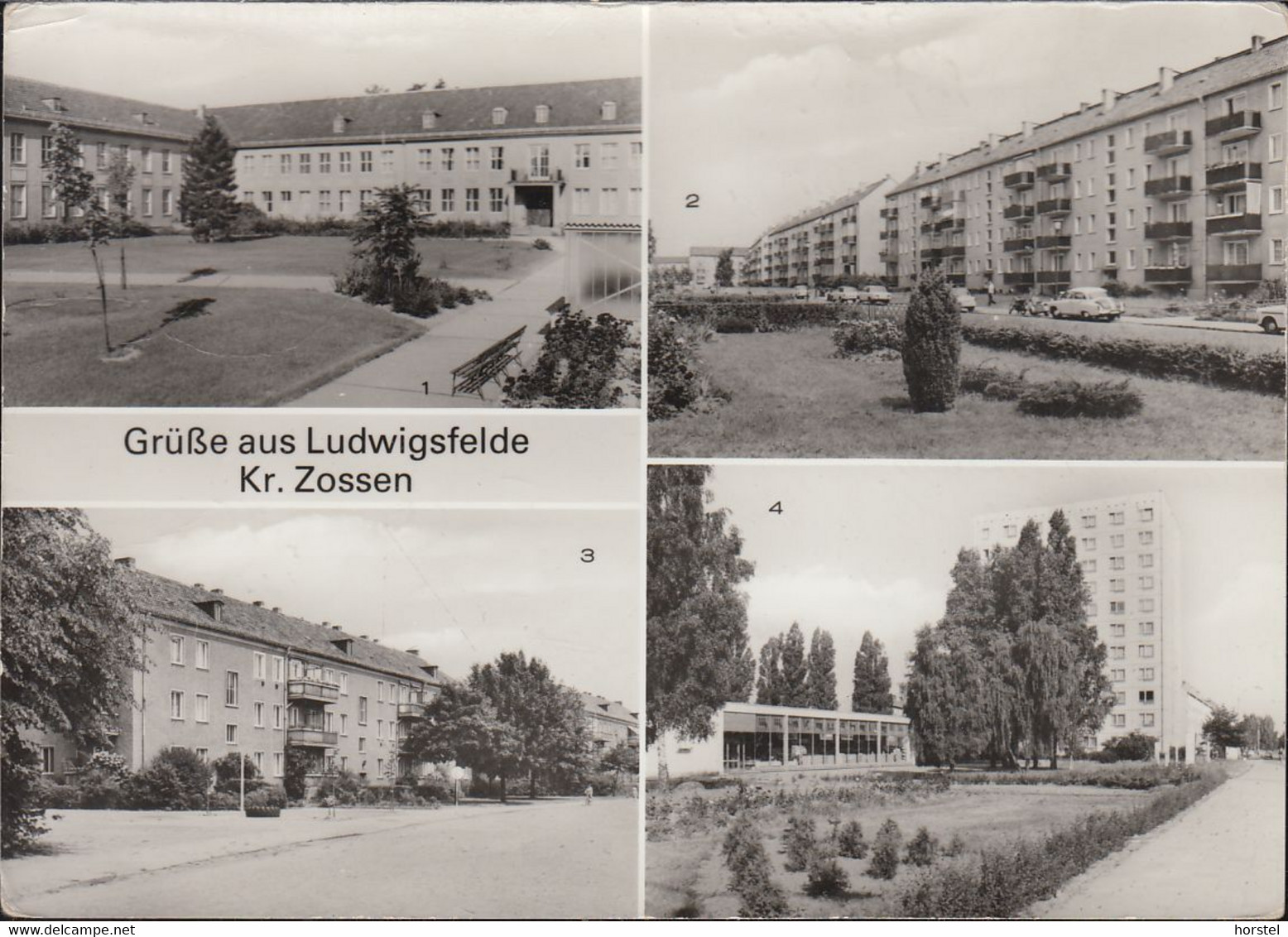 D-14974 Ludwigsfelde - Alte Ansichten - Kreiskrankenhaus - Rosa-Luxemburg-Straße - Straße Der Jungen Pioniere - Pots.Str - Ludwigsfelde