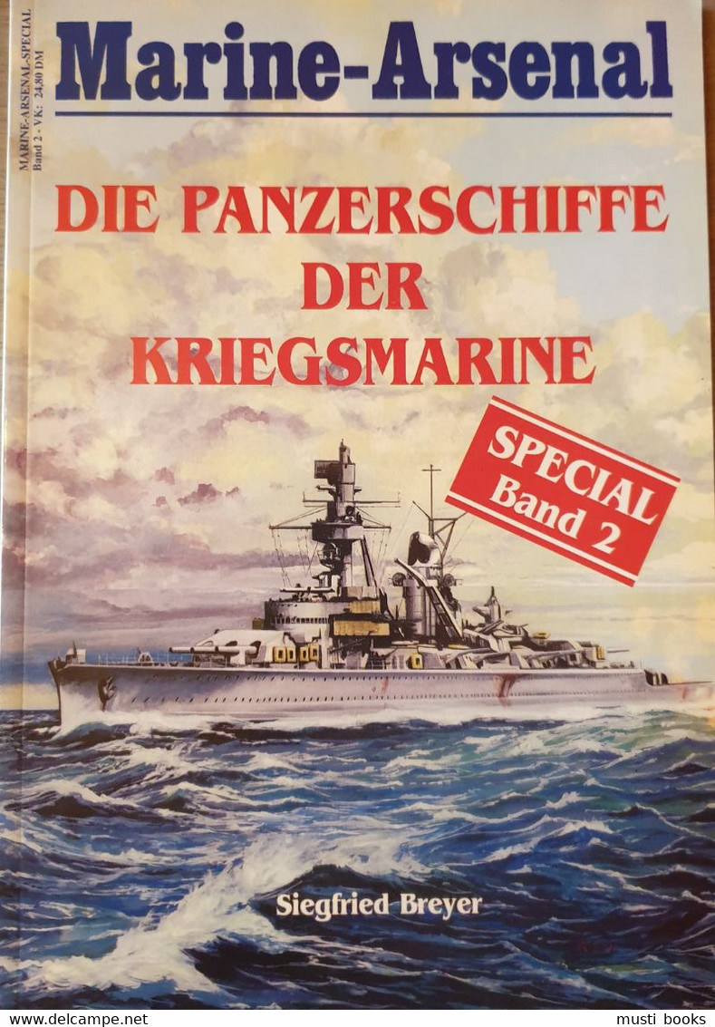 (1940-1945 MARINE) Die Panzerschiffe Der Kriegsmarine. - 5. Guerras Mundiales