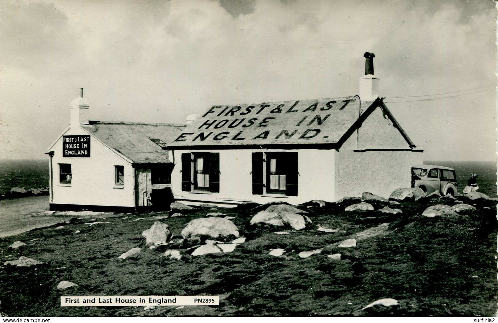 CORNWALL - FIRST AND LAST HOUSE IN ENGLAND RP Co1002 - Land's End