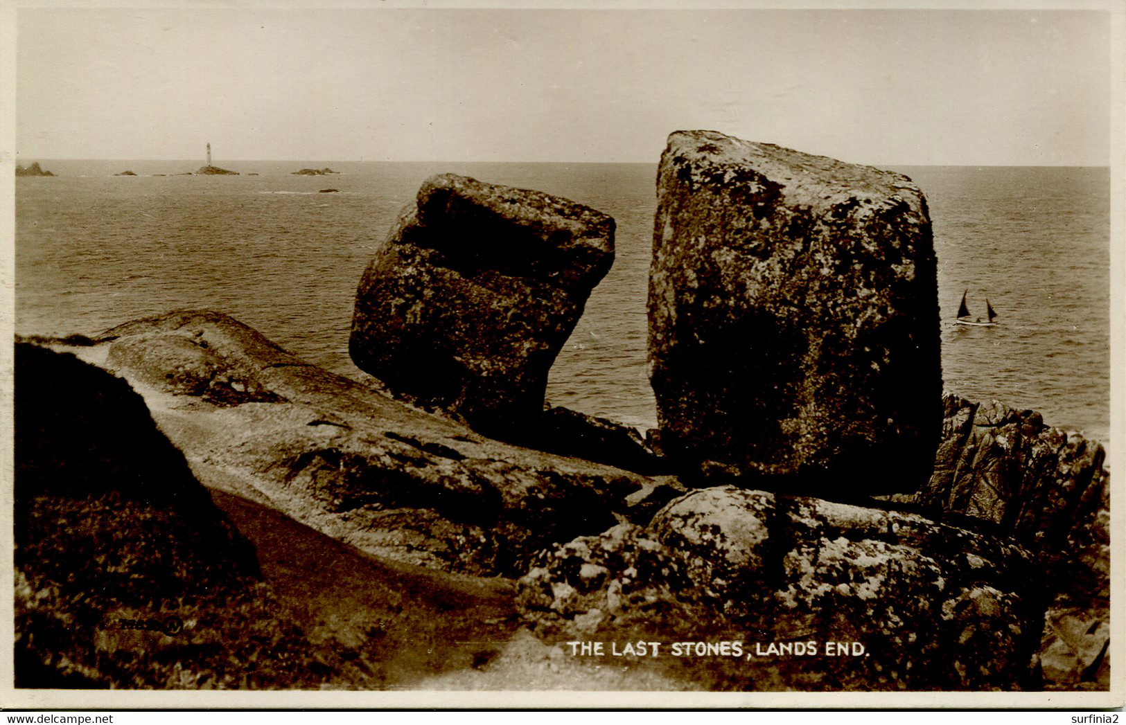 CORNWALL - LANDS END - THE LAST STONES RP Co994 - Land's End