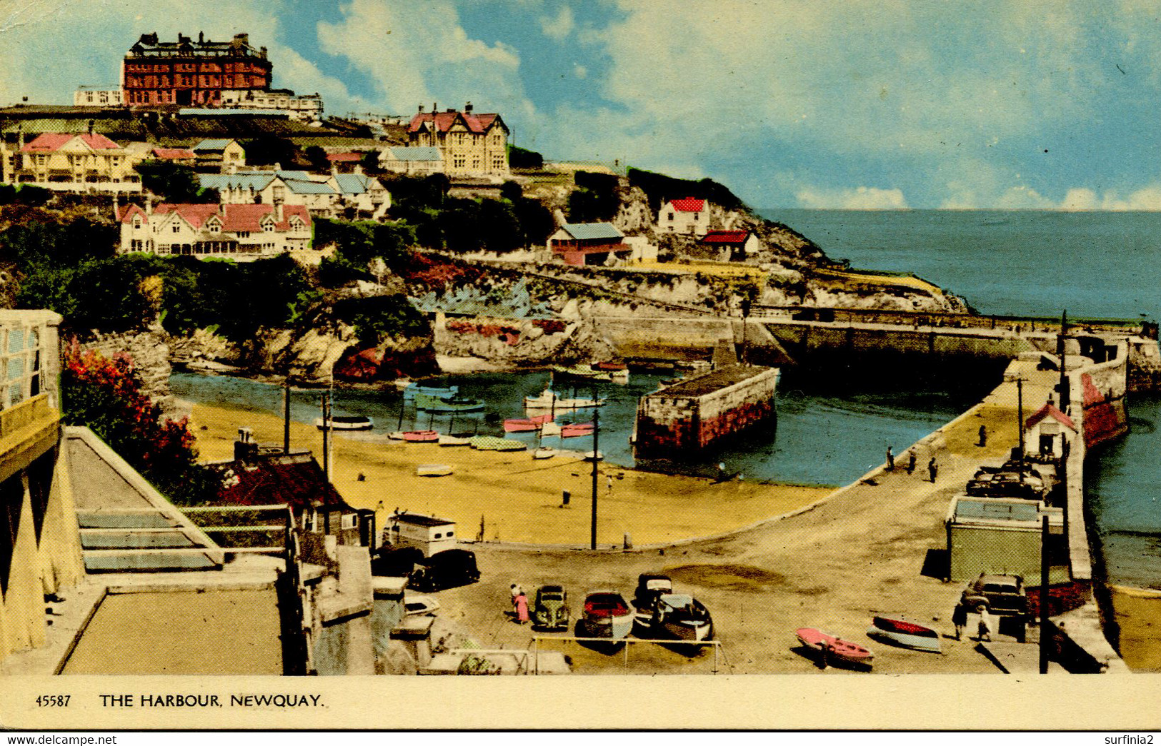 CORNWALL - NEWQUAY - THE HARBOUR 1960 Co880 - Newquay