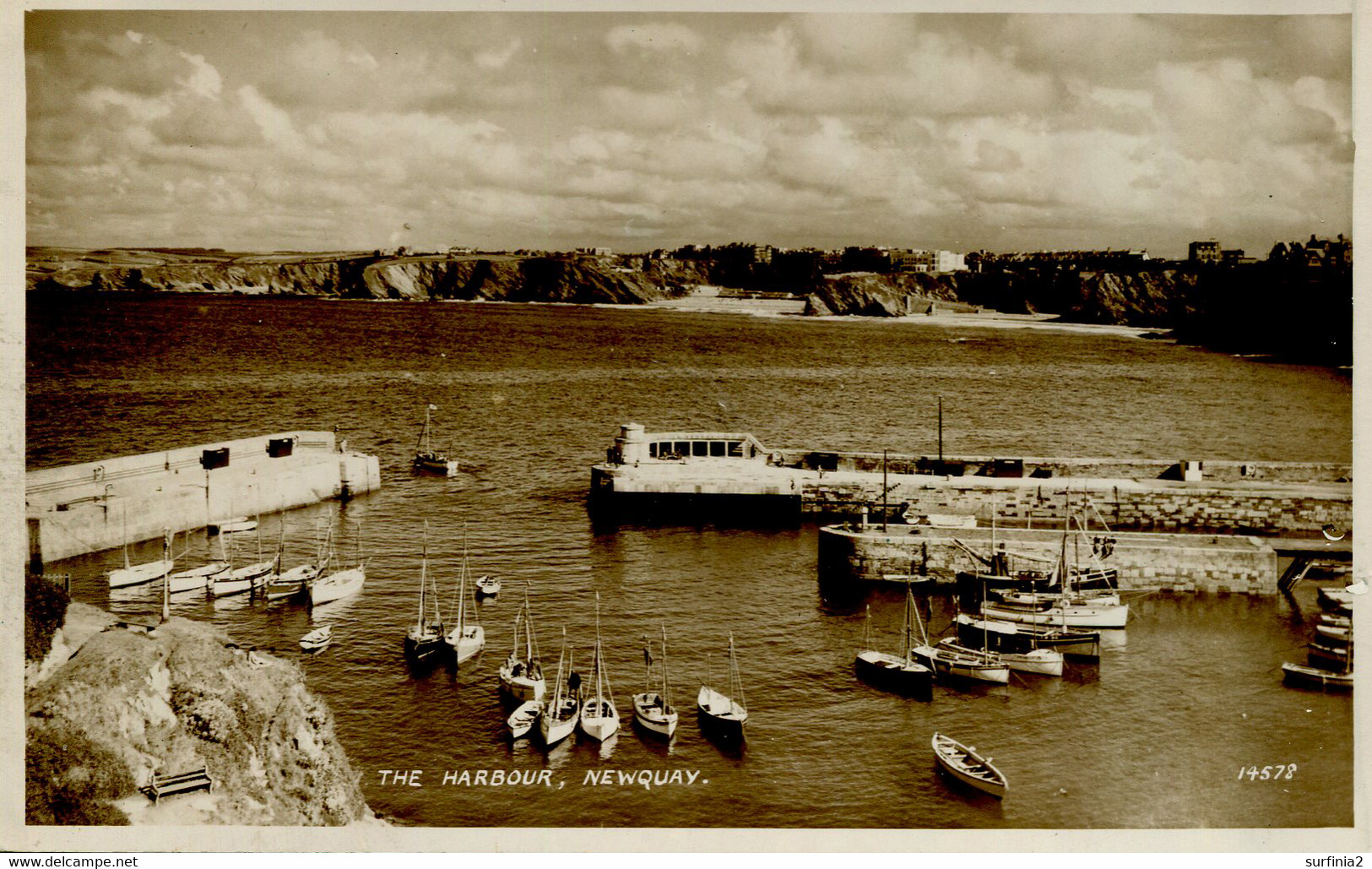 CORNWALL - NEWQUAY - THE HARBOUR RP Co876 - Newquay