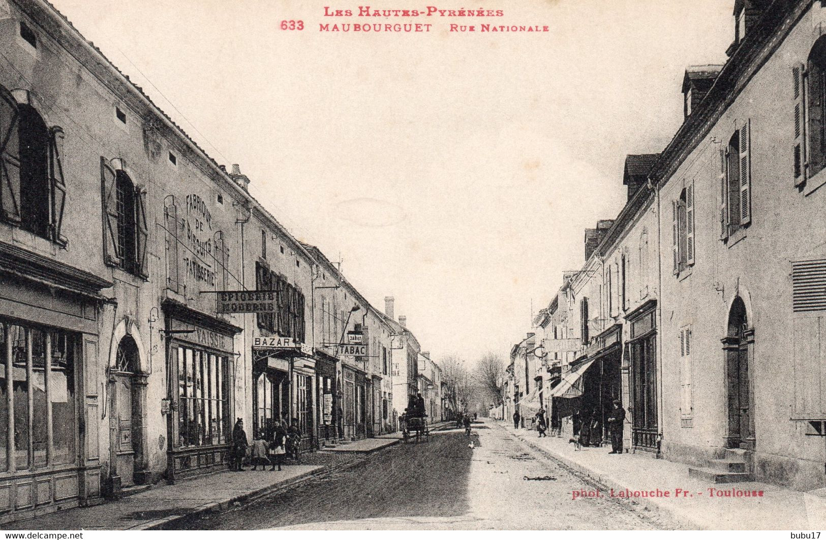 Maubourguet-rue Nationale-bon état - Maubourguet