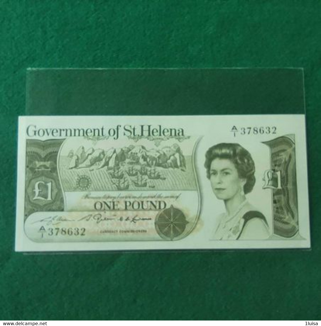 ISOLA ST. ELENA 1 POUND 1981 - St. Helena