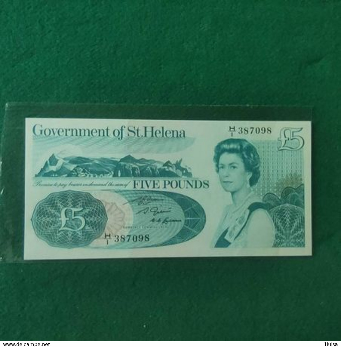 ISOLA ST. ELENA 5 POUNDS 1981 - Saint Helena Island