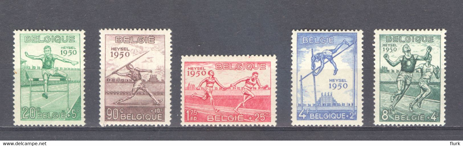 België Nr 827-831 X Cote €50 Perfect - Nuevos