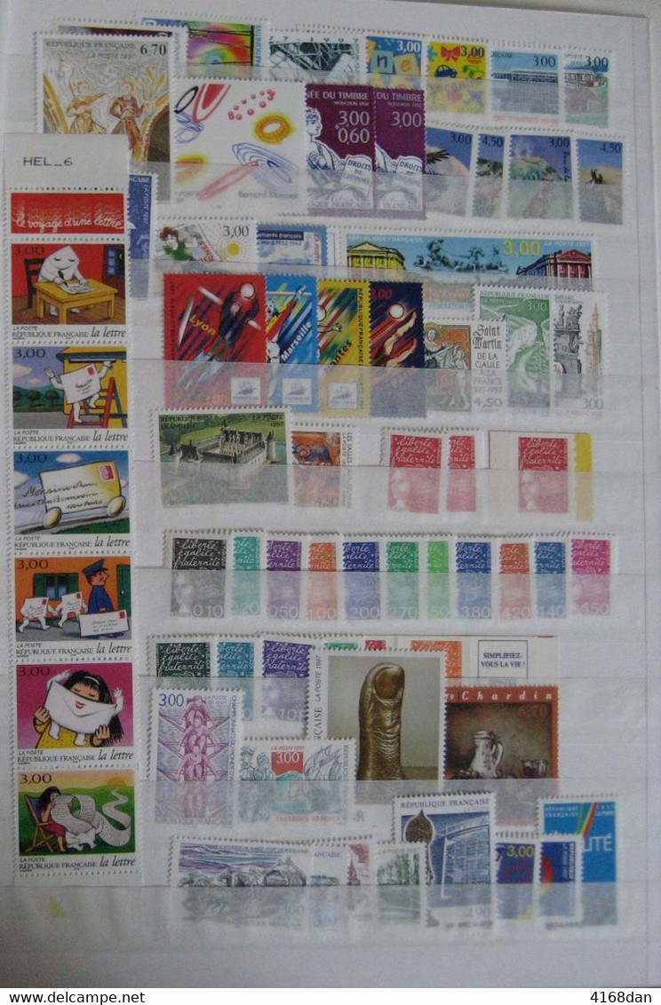 Année  Complète 1997 Neuve**85 Timbres (sans Les Carnets Paires Et Triptyques ) à La Faciale - 1990-1999