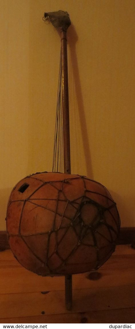 Authentique CORA Du Mali, Instrument De Musique Traditionnel De L'Afrique De L'Ouest. - Instruments De Musique