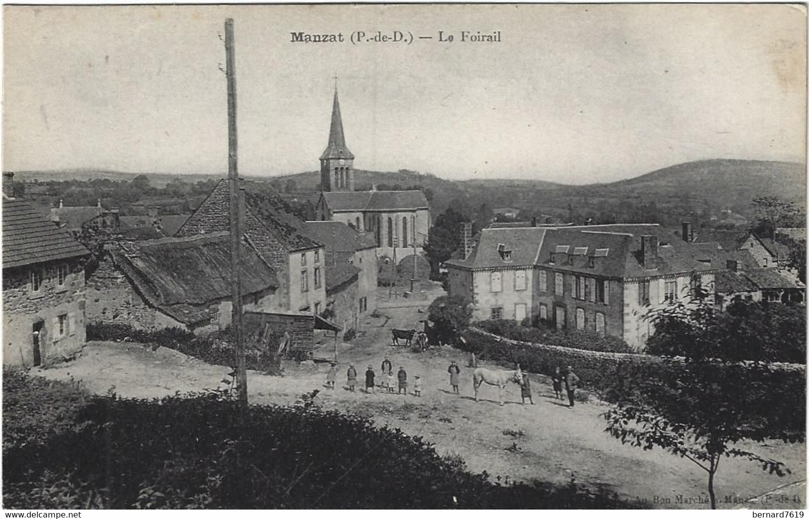 63  Manzat  -    Le Foirail - Manzat