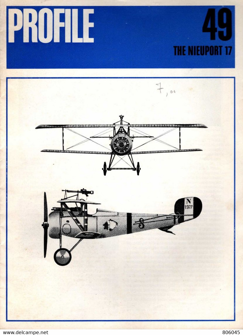 Profile Publications N°49 - Nieuport 17 - Autres & Non Classés