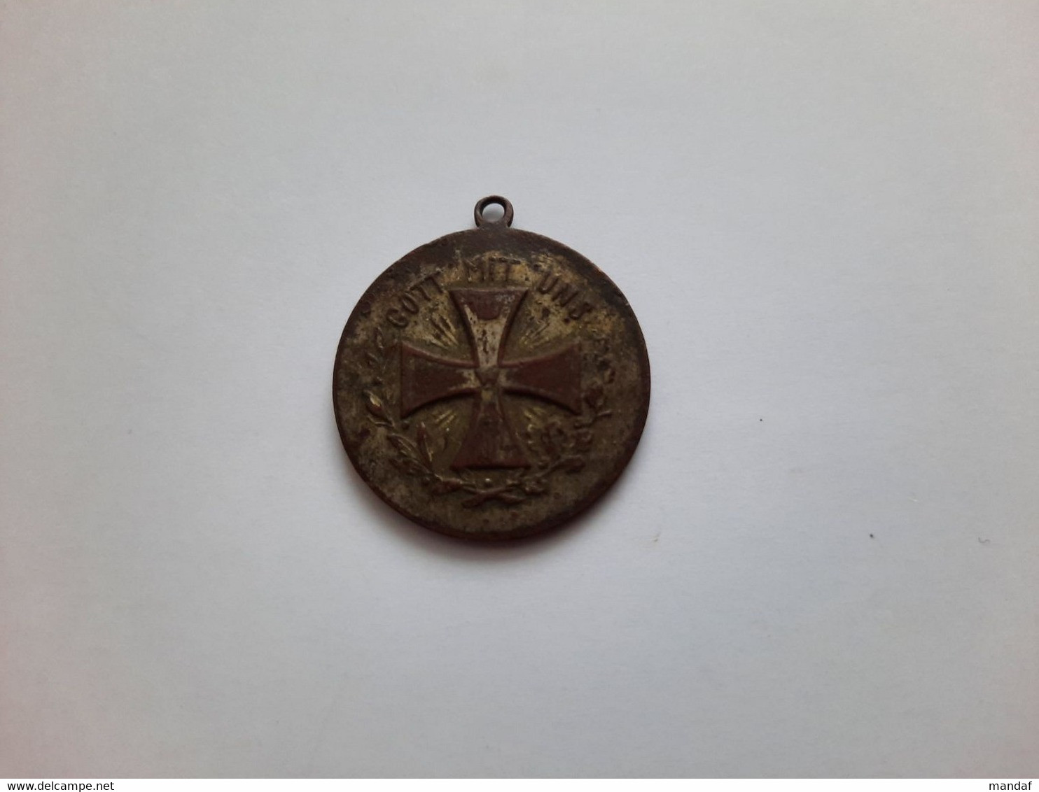 Germany Medal GOTT MIT UNS - Before 1871