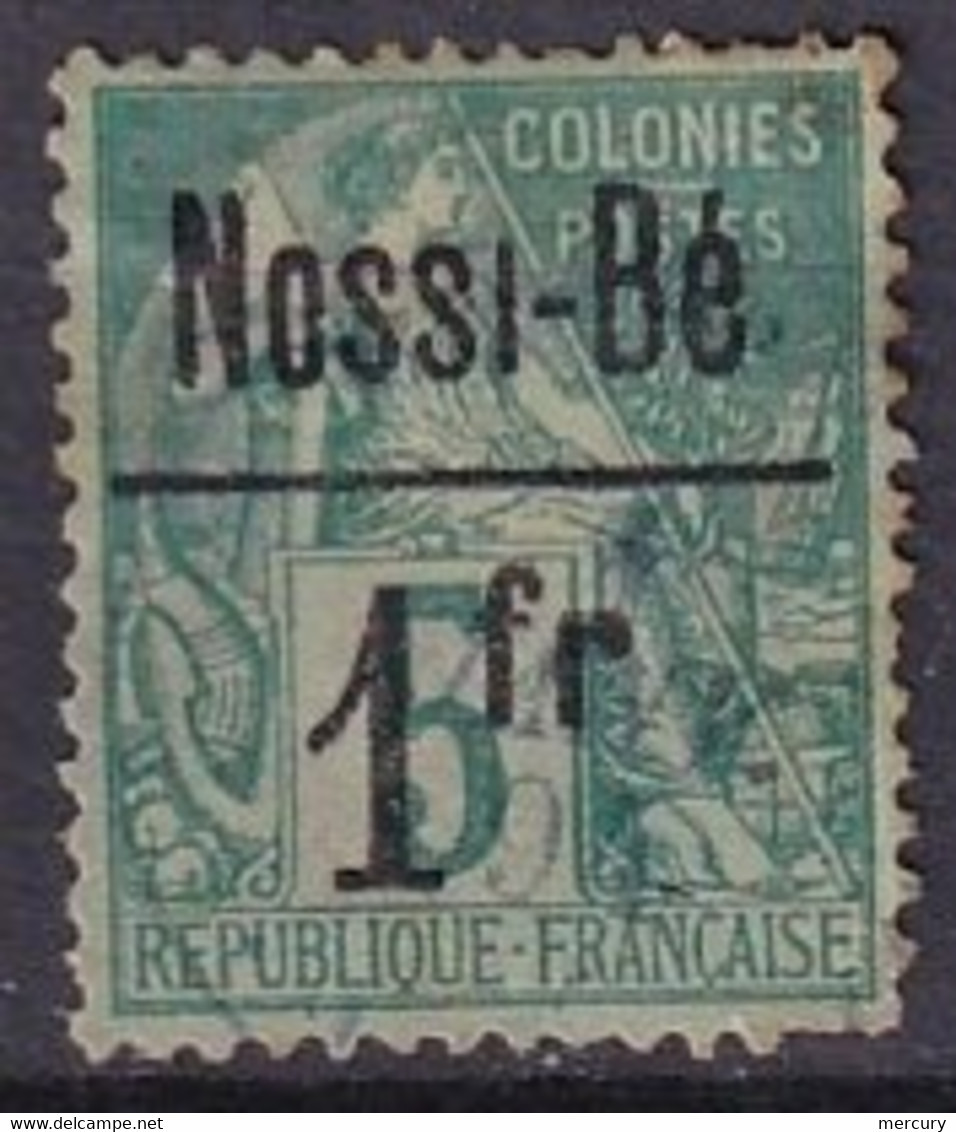 NOSSI-BE - 1 Fr. Sur 5 C. De 1893 Oblitéré FAUX - Usati