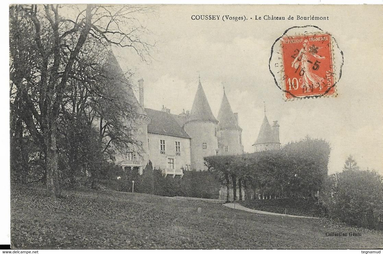 COUSSEY - Le Château De Bourlémont - Coussey