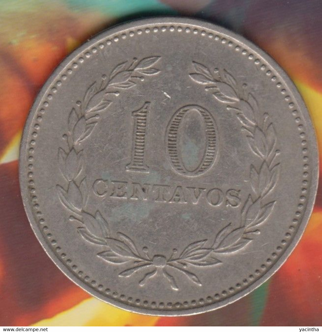 @Y@   El Salvador  10   Centavos   1975      (3379 ) - El Salvador