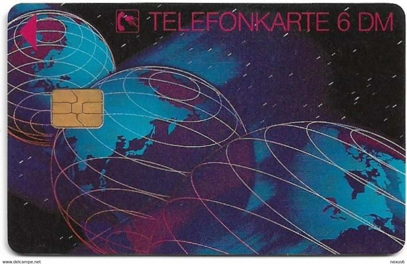 Germany - X 19 - DeTeMedien - Damit Wir In Verbindung Bleiben, 04.1995, 6DM, 5.000ex, Used - X-Series: Werbeserie Mit Eigenwerbung Der Dt. Postreklame GmbH