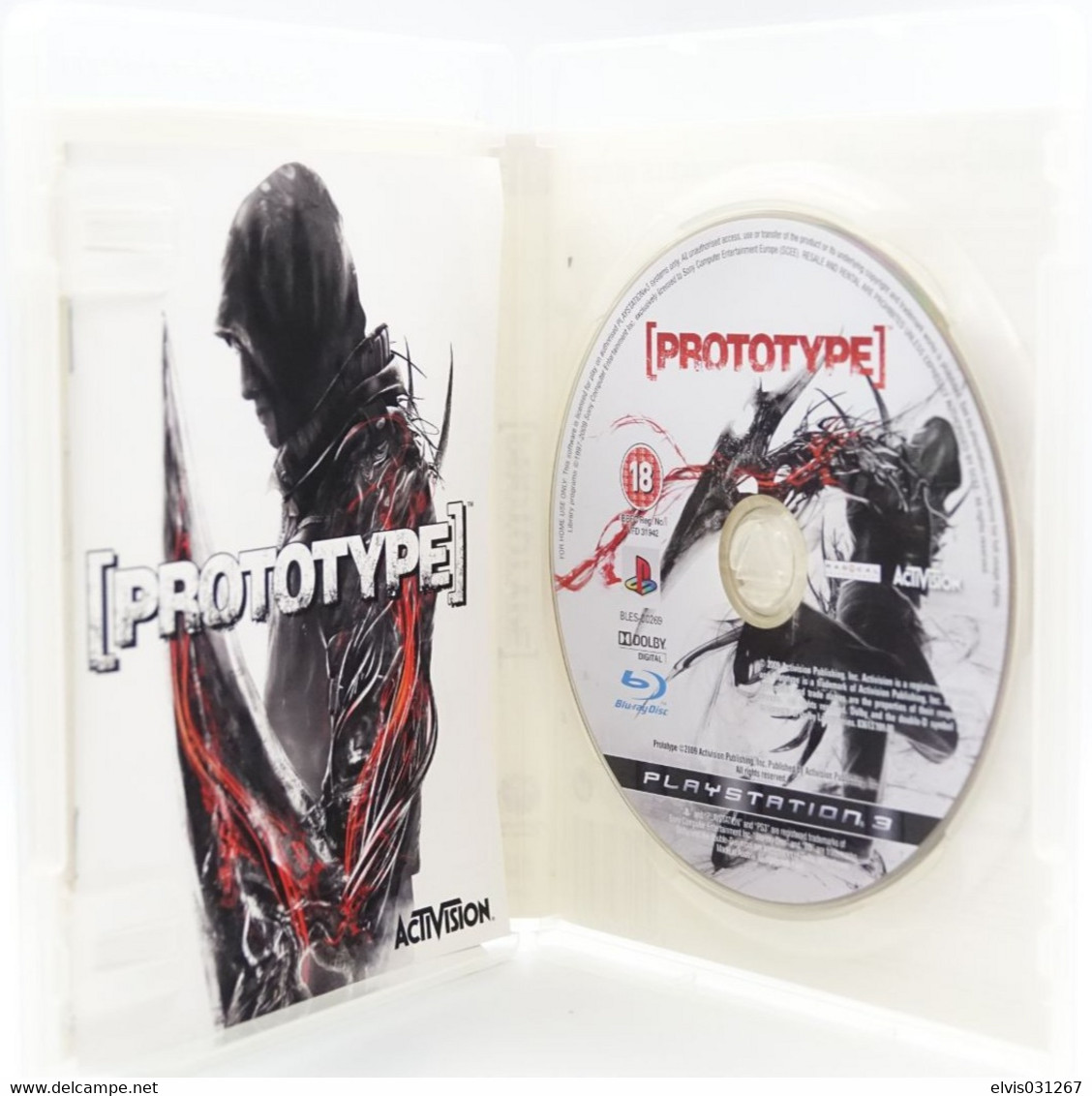 SONY PLAYSTATION THREE PS3 : PROTOTYPE - ACTIVISION - PS3