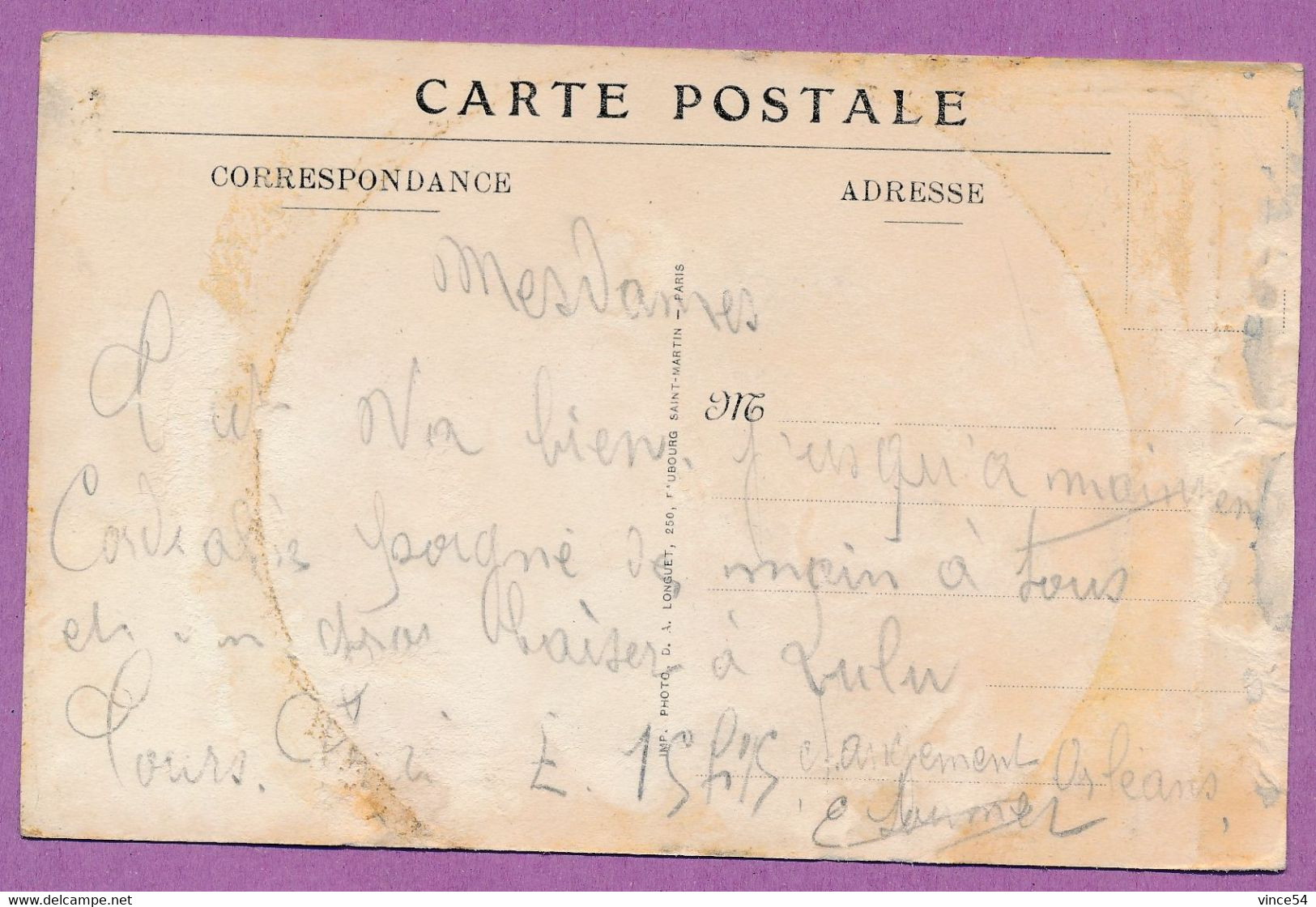 GRANDE GUERRE 1914-1917 - VIC-SUR-AISNE - Place De La Mairie (animation) - Vic Sur Aisne