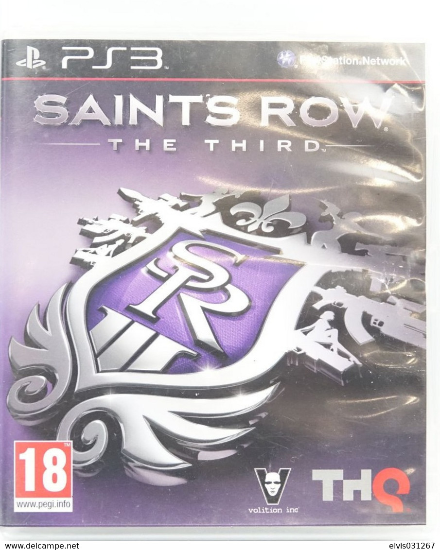 SONY PLAYSTATION THREE PS3 : SAINTS ROW 3 THE THIRD - THQ - PS3