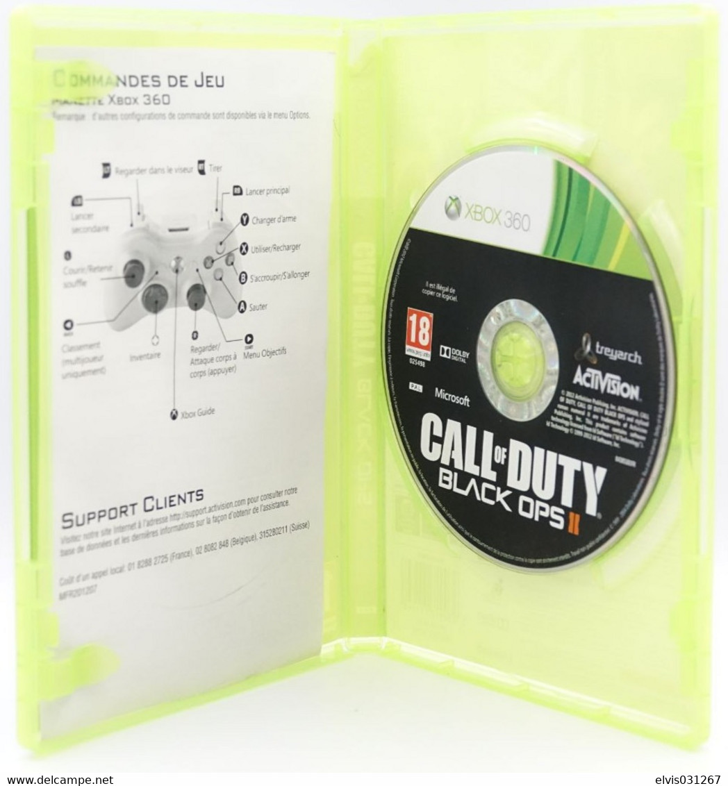 MICROSOFT XBOX 360 : CALL OF DUTY BLACK OPS 2 COD BO2 - Xbox 360