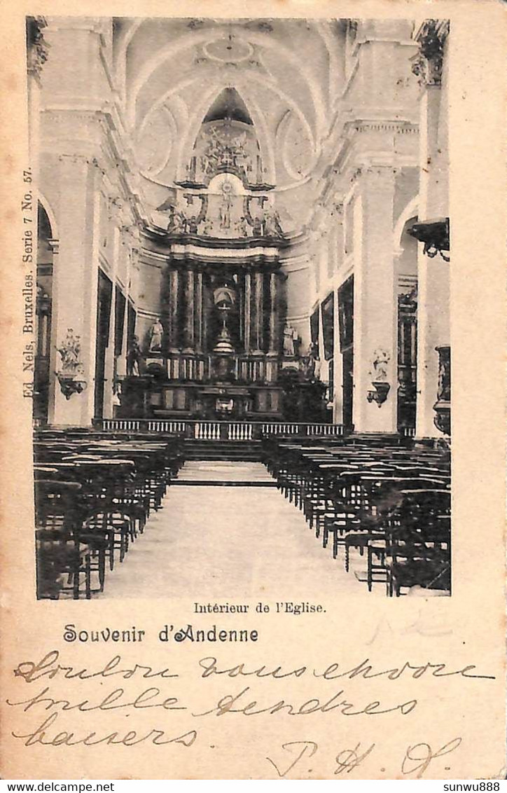 Andenne - Intérieur De L'église (Nels 1903) - Andenne