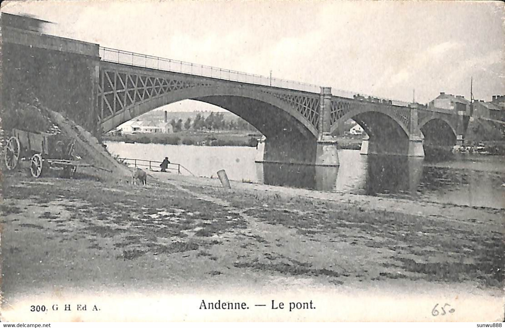 Andenne -  Le Pont (G H Edit. 1907) - Andenne
