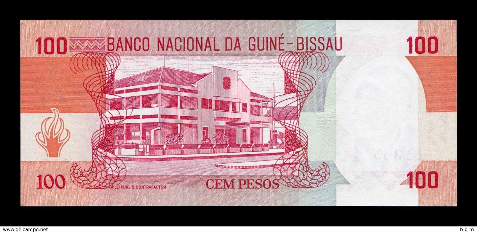 Guinea Bissau 100 Pesos 1983 Pick 6 SC UNC - Guinea-Bissau