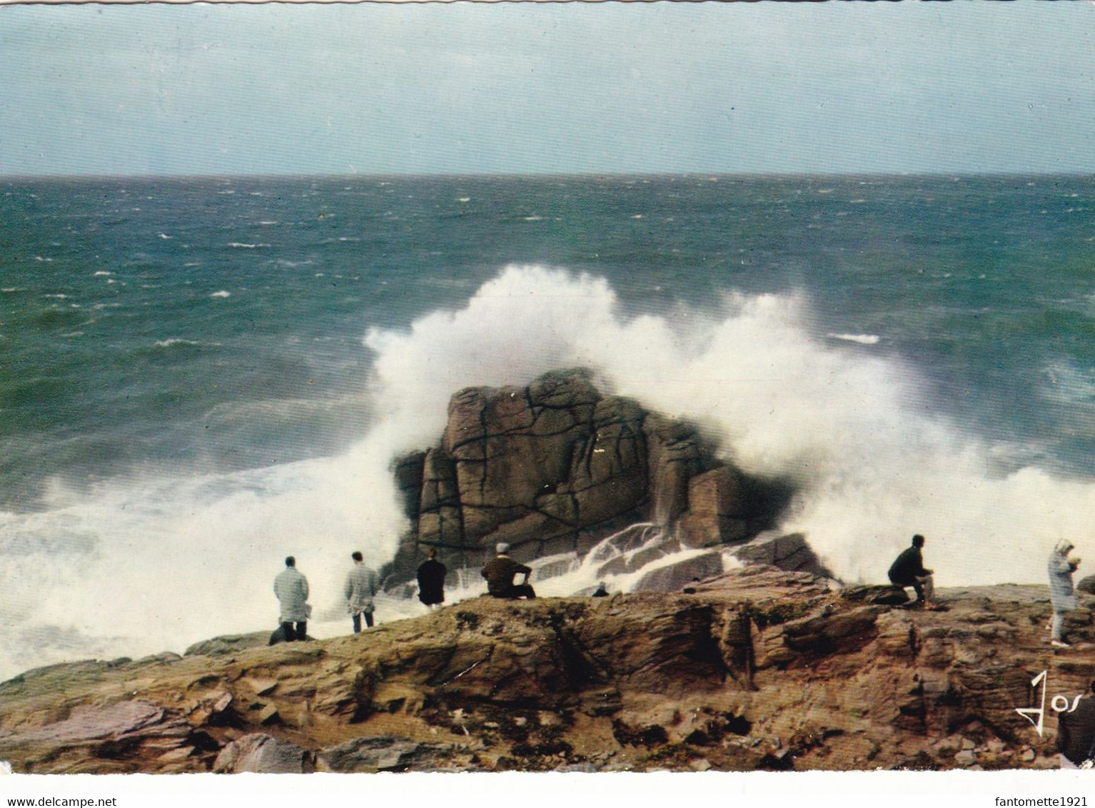 QUIBERON TEMPETE SUR LA COTE SAUVAGE (dil406) - Quiberon