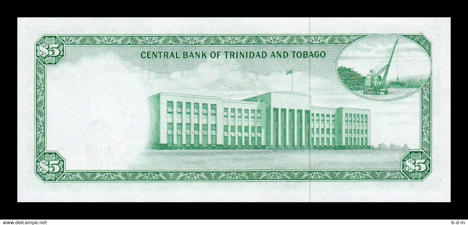 Trinidad & Tobago 5 Dollars L.1964 (1977) Pick 31a SC UNC - Trinité & Tobago