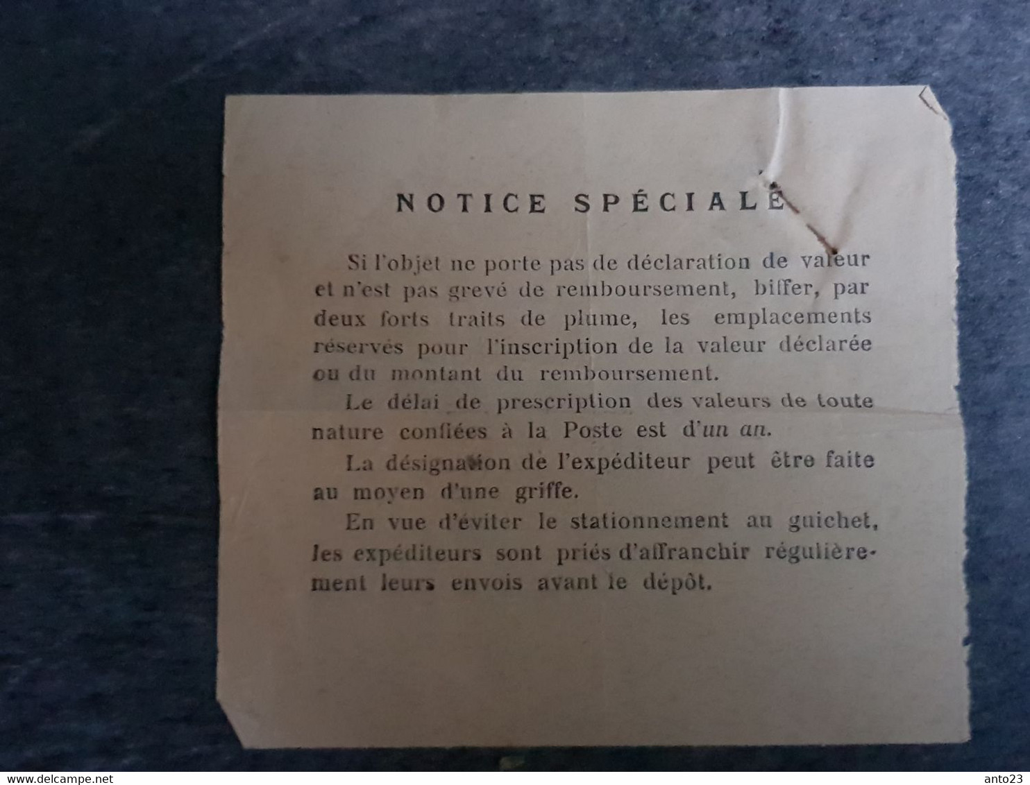 France Ex-colonies & Protectorats Cochinchine Saïgon Récépissé De Lettre En Recommandé 1935 - Lettres & Documents