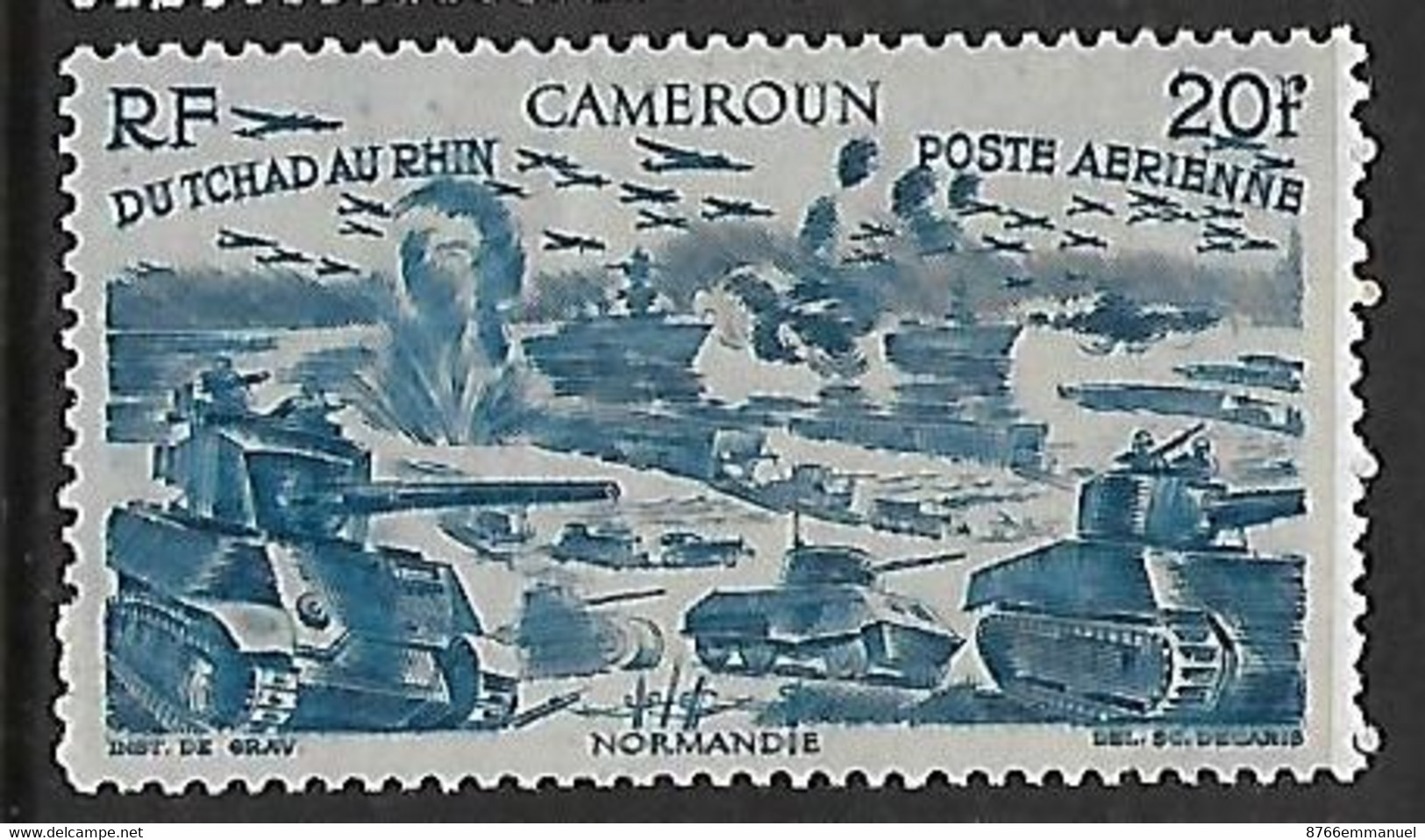 CAMEROUN AERIEN N°35 N* - Luftpost