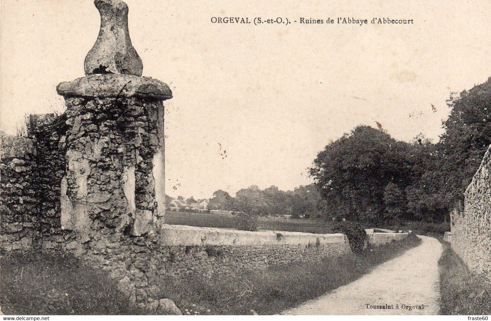 Orgeval - Ruines De L ' Abbaye D ' Abbecourt - Orgeval